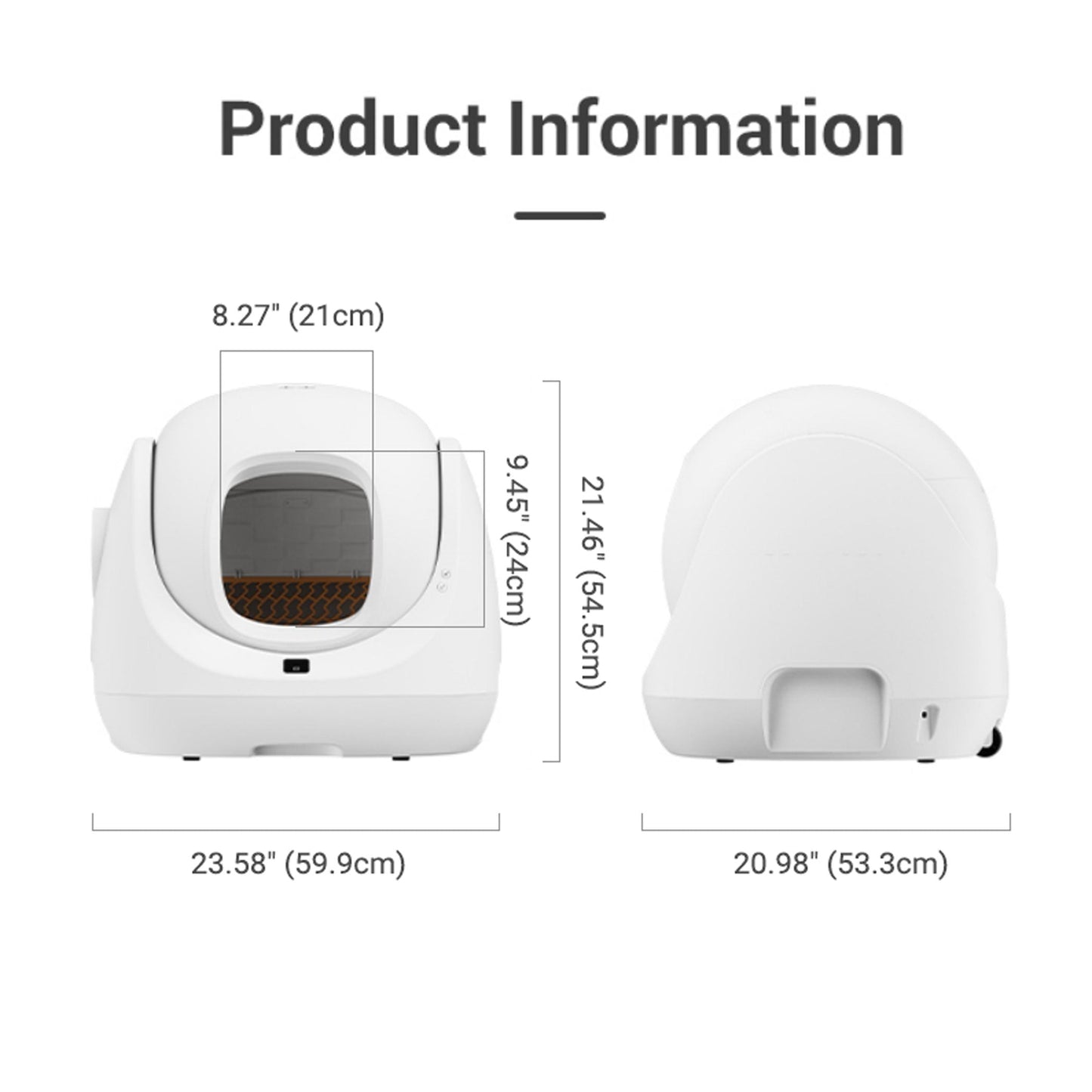 Caja de arena automática CATLINK Baymax SE